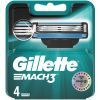 Uzgaļi skuveklim Gillette Mach3, 4 gab.
