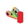 Uzlīmes marķēšanas pistolei 26x12 mm, sarkanas, 1000 gab.