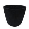 Puķu pods Splofy d18.7x15.8cm antracīts