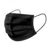 Sejas aizsargmaskas, medicīniskās, vienreizējas, Type IIR, 3 slāņi, 50 gab./iep., melna
