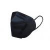 Sejas aizsargmaska, respirators FFP2, melns, 1 gab.