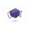 Sejas aizsargmaska, respirators FFP2, violets, 10 gab./iep.