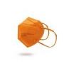 Sejas aizsargmaska, respirators FFP2, oranžs, 10 gab./iep.