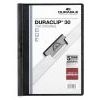 Mape ar klipsi, A4 , melna, Durable Duraclip Original 30