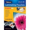 Kabatas laminēšanai A4 (216x303mm), 250 mikr., Fellowes, 100 gab.