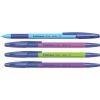 Pildspalva lodīšu, zila, 0.7 mm, ErichKrause R-301 Neon, Grip