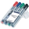 Marķieru komplekts, Flipchart papīram, 2.0 mm, 4 krāsas, Staedtler 356