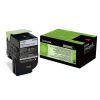 Lāzerprintera kasete Lexmark 80C2HKE melns (4000lpp.)