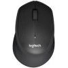 Datorpele Logitech Wireless M330 Silent, USB, melna