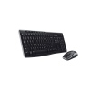 Klaviatūra un pele Logitech DT MK270, RU/ENG, melna, bezvadu