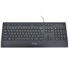 Klaviatūra Logitech K280e, USB, ENG/RU, melna