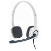 Austiņas ar mikrofonu, Logitech H150, baltas