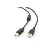 Kabelis USB, printerim, Gembird, A-B, 1.8 m, melns