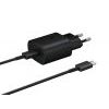 Adapteris Samsung EP-TA800 25W USB Type-C, melns