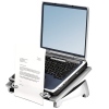 Paliktnis portatīvajam datoram, pelēks, Fellowes Office Suites, Laptop Riser Plus