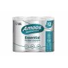 Tualetes papīrs Amoos Essential, T4, 2 slāņi, balta, 12 ruļļi/iepak