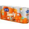 Tualetes papīrs Grite Family, T4, 3 kārtas, 8 ruļļi/iep.