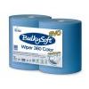 Industriālais papīrs, BulkySoft, Premium Wiper, 2 slāņi, 380 m, zils, 2 ruļļi/iepak.