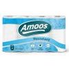 Virtuves dvielis Amoos Resistant, 2 slāņi, balta, 4 ruļļi/iep.