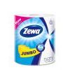 Papīra dvieļi, 2 kārtas, 400 loksnes, Zewa Klassik Jumbo, 1 rullis
