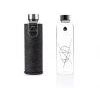 Ūdens pudele, stikla, Equa Mismatch Silver, 750 ml