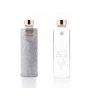Ūdens pudele, stikla, Equa Mismatch Rose Gold, 750 ml