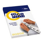 Baltas, caurspīdīgas uzlīmes