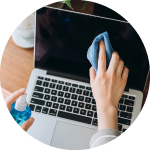 Datoru un biroja tehnikas tīrīšanas piederumi