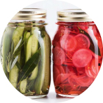 Konservēti augļi, dārzeņi, pākšaugi