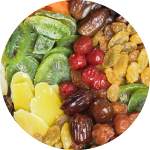 Žāvēti augļi, ogas