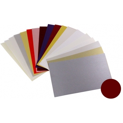 Dizaina papīrs A4 Red Lacquer, bordo, 120 g/m², 50 loksnes