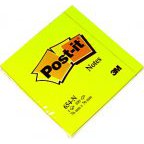 Līmlapiņas 76x76mm, neona dzeltenas, 100lp., Post-It