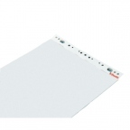 Papīrs Flipchart tāfelei, 60 x 85 cm, rūtiņu/balts 50 lp.