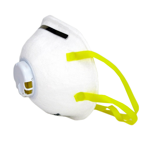 Sejas aizsargmaska, respirators ar vārstu FFP2 (EN149) CE , 1gab./iep.
