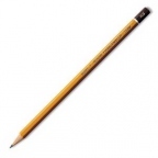 Zīmulis bez dzēšgumijas 4B, uzasināts, Koh-i-noor 1500