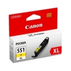 Tintes kasete Canon CLI-551XL Y, dzeltena