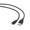 Kabelis Micro USB 2.0, Gembird, 1.80 m, melns (1)