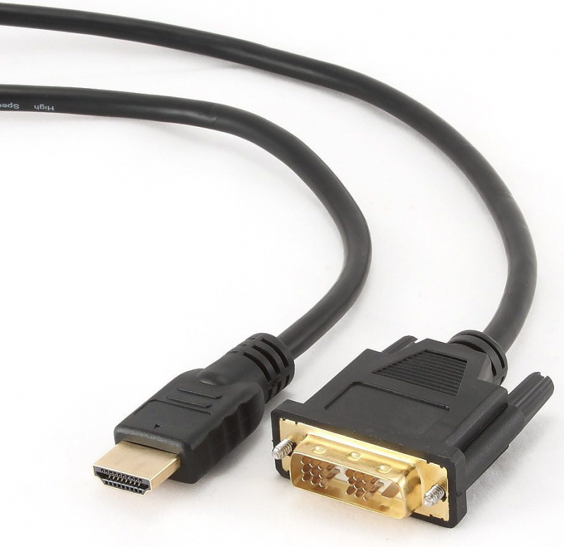Kabelis Gembird HDMI to DVI-D (Single link), 3m
