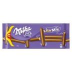 Cepumi ar šokolādi Milka Lila Sticks, 112g
