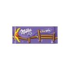 Cepumi ar šokolādi Milka Lila Sticks, 112g (1)