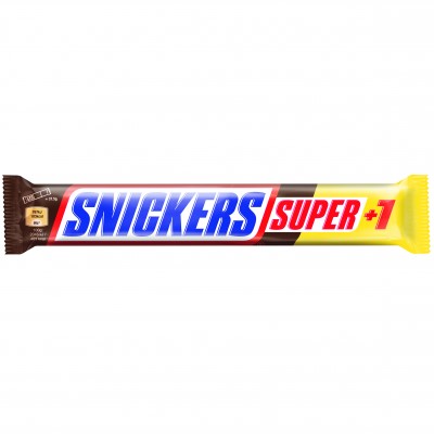 Šokolādes batoniņš Snickers Super+1, 112.5g