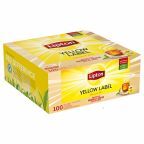 Tēja Lipton, melnā, Yellow Label, 100 gab.