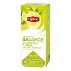 Tēja Lipton, zaļā, green tea citrus, 25 gab.