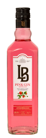 Džins LB Gin Pink 37.5%, 700ml