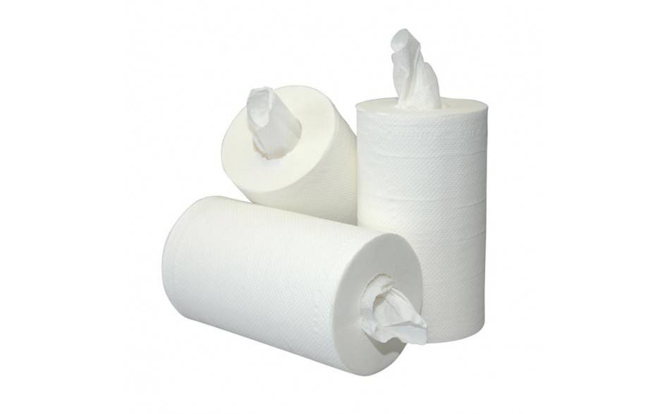 Papīra dvieļi Roi's Universal, M1, 1 slānis, 100m, balta, 12 ruļļi/iep.