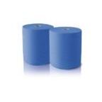 Industriālais papīra dvielis ROI'S  W1, 2 slāņi, 250m, zila, 1 rullis/iep.