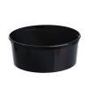 Plastmasas bļoda, 350ml, melna, D125mm, 50gab./iep.