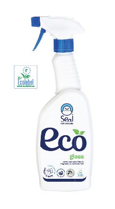 Tīrīšanas līdzeklis stiklam, Seal Eco, 780 ml