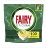 Trauku mašīnu tabletes Fairy Original All in One, Lemon, 100 gab. (1)