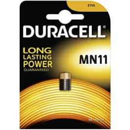Baterijas Duracell MN11/ A11, 6V, 1 gab./iep.